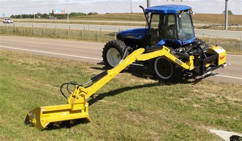 truck mounted side boom mowers